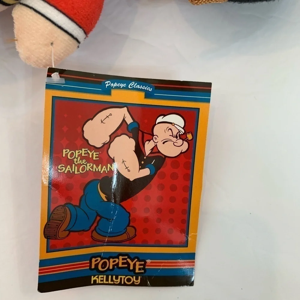 Kellytoy Popeye Olive Oyl Plush Doll Round Bean Bag 2018 Toy 10